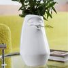 Tasse Vase Gesicht entspannt weiß lustige Blumenvase Fiftyeight Porzellanvase Bild 2