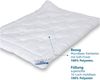 Bettdecke Royal Soft Duo, Füllung: Polyester, Bezug: Microfaser, Bettdecke 135x200 cm, 4 Jahreszeiten Bild 3