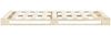 vidaXL Palettenbett Massivholz Kiefer 180×200 cm [285239] Bild 3