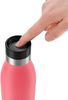 Emsa Bludrop Color Trinkflasche mit Quick-Press Verschluss, spülmaschinenfest, Edelstahl Koralle, 0,5 Liter Bild 4