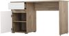 Schreibtisch >Cuprija< in Grey Oak - 135x75,5x50cm (BxHxT) Bild 5