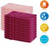 Lavea Waschhandschuh 20er Set Waschhandschuhe, 15 x 21 cm, Elena-Frottierserie, Waschlappen, (20-St), 500 g/m² Frottier, weich & saugstark, pflegeleicht Bild 2