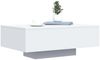 vidaXL Couchtisch mit LED-Leuchten Weiß 85x55x31 cm 836609 Bild 5