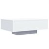 vidaXL Couchtisch mit LED-Leuchten Weiß 85x55x31 cm 836609 Bild 3