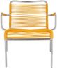Outdoor Sessel Fiam Mya Lounge Spaghettil aus Aluminium gelb Bild 3