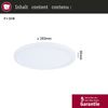 Paulmann 71153 LED Panel Atria Shine Backlight 293mm 3000K IP44 Weiß Bild 5
