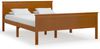 vidaXL Massivholzbett Honigbraun Kiefernholz 160x200 cm 322192 Bild 2