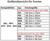 Dachfensterrollo Verdunkelungsrollo Dachfensterrollo Thermo-Rollo für GGL GPU GTU GXU, Clanmacy Bild 2