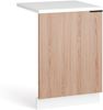 blumfeldt Spülenunterschrank WoodVista (Set) Geschirrspülerschrank Arbeitsplatte MDF mit Griff Bild 2