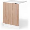 blumfeldt Spülenunterschrank WoodVista (Set) Geschirrspülerschrank Arbeitsplatte MDF mit Griff Bild 5