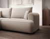 Selsey ''Ovo Mini' Eckschlafsofa linksseitig mit Stauraum, Easy-Clean-Samtbezug, creme, 93 x 238 x 156 cm Bild 3