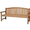 Gartenbank Bari Teak Massivholz - Breite: 180 cm Bild 3