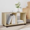 vidaXL Rollschrank Sonoma-Eiche 72x33x42,5 cm Holzwerkstoff 853139 Bild 3