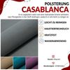 Sofa, Skandinavischer Stil, Holzbeine - PIRS - 2 Sitzer - Beige - Velours Bild 4