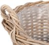 Pflanzkorb VERONA-8 Rund ca. D35cm Rattan Übertopf Blumenkorb Korb mit Henkeln Bild 3