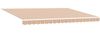 vidaXL Manuell einziehbare Markise Orange, Grau, Blau, Weiß 4,5 × 3 m 3420297 Bild 4