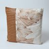 Garten Kissen - Blätter - Polyester - wasserabweisend - L: 44cm - Außen - beige, rosa, braun Bild 4