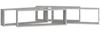vidaXL Würfelregale 4 Stk. Betongrau 80x15x26,5 cm Holzwerkstoff 807119 Bild 5