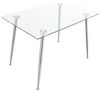 Glastisch Hyrynsalmi Chrom [en. casa] Bild 4