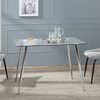 Glastisch Hyrynsalmi Chrom [en. casa] Bild 2
