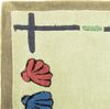 Moderner Teppich - 140 x 70 cm - beige Bild 3