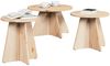 vidaXL Couchtisch 3 pcs Natur 873538 Bild 3