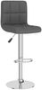 vidaXL Barhocker 2 Stk. Dunkelgrau Stoff [334240] Bild 3