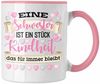 Trendation Tasse Trendation - Eine Schwester Ist Ein Stück Kindheit Tasse Geschenk Best Bild 1