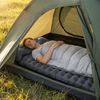 Sekey Selbstaufblasende Isomatte mit Kissen, Outdoor 10cm dicke Campingmatte Ultraleicht, Grau Bild 2