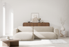 Selsey 'Emia' Ecksofa mit Chenillebezug und Schlaffunktion, Beige, links Bild 2