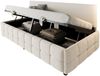 SeedWave Daybett Polsterbett mit Stauraum, Samt Tagesbett ohne Armlehnen, 90×200cm, hydraulischer Bettkasten Bild 5