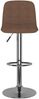 vidaXL Barhocker 2 Stk. Braun Stoff [333948] Bild 4