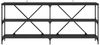 vidaXL Konsolentisch mit Regal Schwarz Eichen-Optik 180 x 30 x 75 cm 881907 Bild 5