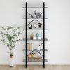 vidaXL Hochschrank Grau Sonoma 80x30x210 cm Holzwerkstoff 821319 Bild 3