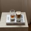 Zoha Glas Diamond Clear Glas Trinkgläser Cocktailgläser, 8-tlg, Glas, Hitzebeständig Eiskaffeegläser Tee Wasser Saft Kaffee Bild 2