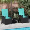 vidaXL Gartenstuhl 56 x 64 x 94 cm Stahl 42026838 Bild 3