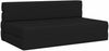 vidaXL Klappsofa Bett Schwarz 152 x 86,5 x 60 cm Stoff 900121 Bild 2