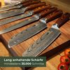 Küchenkompane Messer-Set Küchenmesser Komibpaket mit magnetischem Messerblock - Akarui (2-tlg) Bild 5
