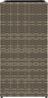 vidaXL Pflanzkübel Grau 30x30x60 cm Poly Rattan 366412 Bild 5