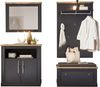 OTTO home Garderoben-Set WESTMINSTER, (4-St, Schuhbank, Spiegel, Kommode, Wandpaneel), im romantischen Landhausstil Bild 3