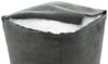 Sitzpouf "Grey" 40x40 cm, Bezug aus Feincord in grau, Sitzwürfel, Hocker, Sitzkissen Bild 4