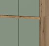 Mehrzweckschrank Assino in grün und Eiche 105 x 175 cm Bild 3