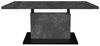 Mäusbacher Couchtisch höhenverstellbar, keramik optik grau / schwarz - 120x49/68x70 (BxHxT) Bild 4