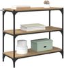 vidaXL Bücherregal Artisan-Eiche 80 x 33 x 70,5 cm Holzwerkstoff 881109 Bild 3