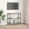 vidaXL Bücherregal Artisan-Eiche 80 x 33 x 70,5 cm Holzwerkstoff 881109 Bild 4