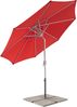 Primaster Sonnenschirm Kreta neigbar rot 300cm UV-Schutz 60 Gartenschirm Alu Bild 5