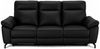 3-Sitzer Relaxsofa Astella Stoff Schwarz - Elektrisches Sofa mit Liegefunktion & USB Bild 3