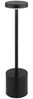 2er Set LED Tischleuchte, Metall, schwarz, Touchdimmer, Akku, H 34,3 cm Bild 5