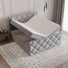 Masseno Boxbett ROVARI 140x200 cm mit Bonell Matratze und Topper, Doppelbett, Polsterbett mit Kopfteil, Boxspringbett Bild 4