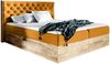 99rooms Galaxy Boxspringbett 180x200 cm Velours MONOLITH Gelb Bild 2